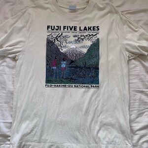 Cotton On Men's White and Cream T-shirt